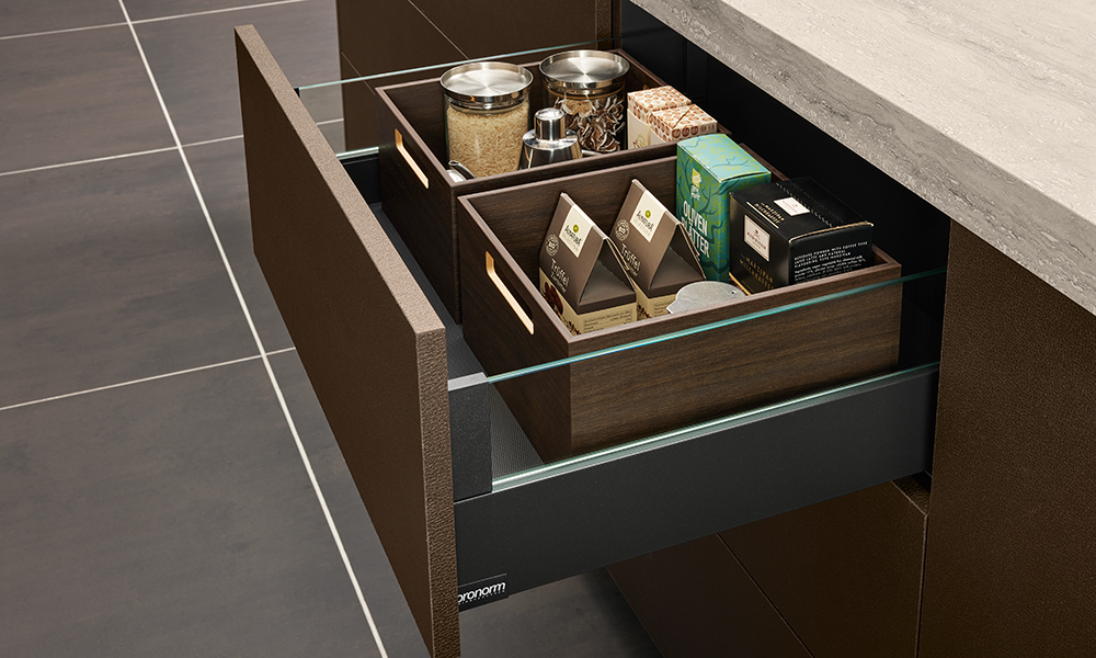 Premium drawer interior