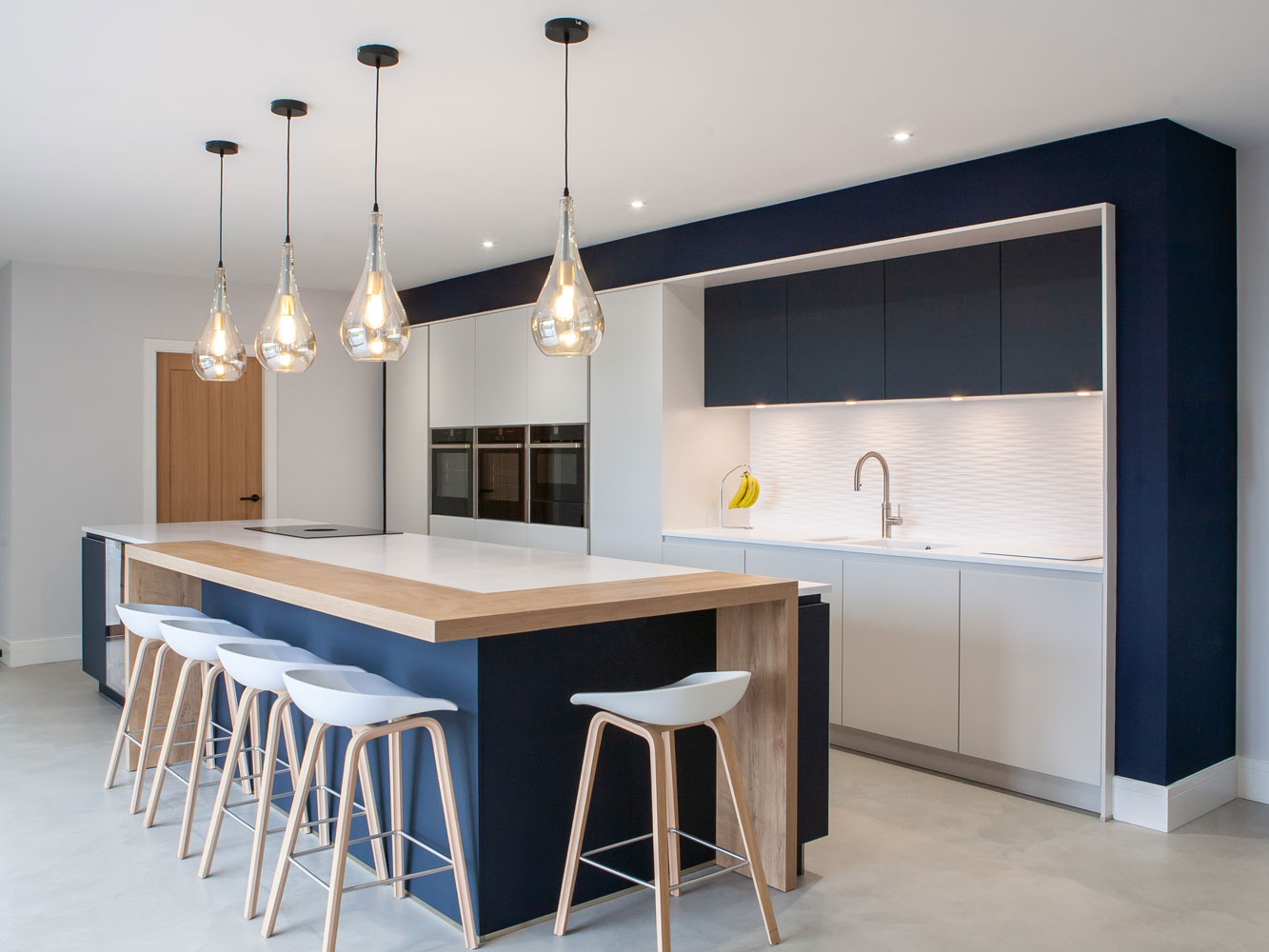 Midnight Blue & Stone