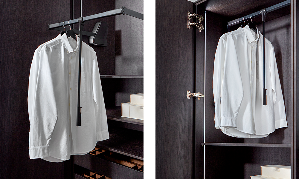 Clothes lift mechanism