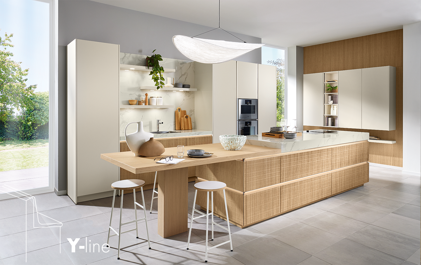 Y-line Handleless Kitchen